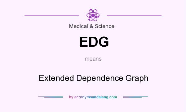 What does EDG mean? It stands for Extended Dependence Graph