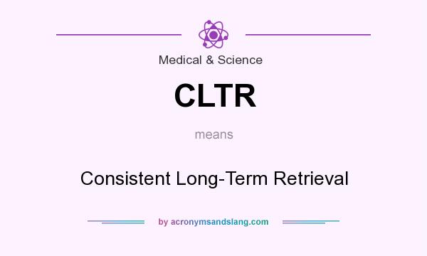 What does CLTR mean? It stands for Consistent Long-Term Retrieval