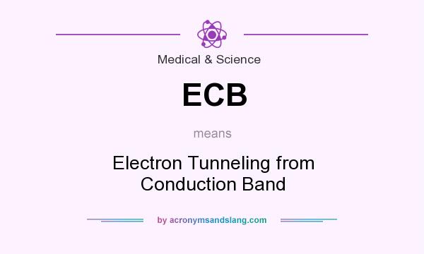 What does ECB mean? It stands for Electron Tunneling from Conduction Band