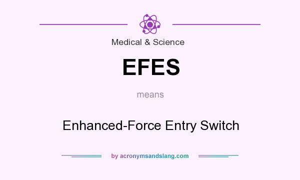 What does EFES mean? It stands for Enhanced-Force Entry Switch