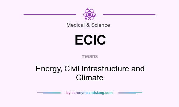 What does ECIC mean? It stands for Energy, Civil Infrastructure and Climate