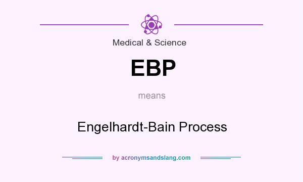 What does EBP mean? It stands for Engelhardt-Bain Process