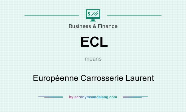 What does ECL mean? It stands for Européenne Carrosserie Laurent