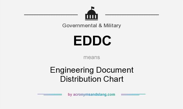 What does EDDC mean? It stands for Engineering Document Distribution Chart