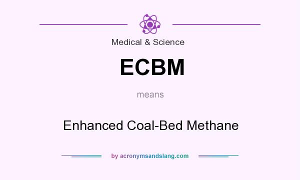 What does ECBM mean? It stands for Enhanced Coal-Bed Methane