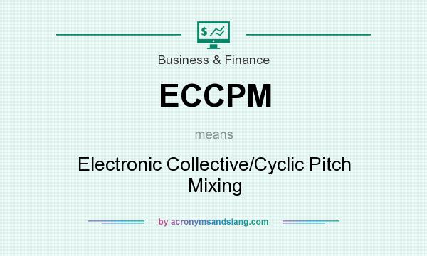 What does ECCPM mean? It stands for Electronic Collective/Cyclic Pitch Mixing