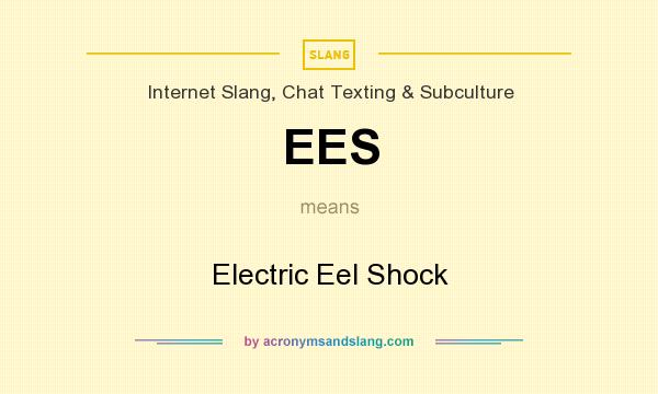 What does EES mean? It stands for Electric Eel Shock