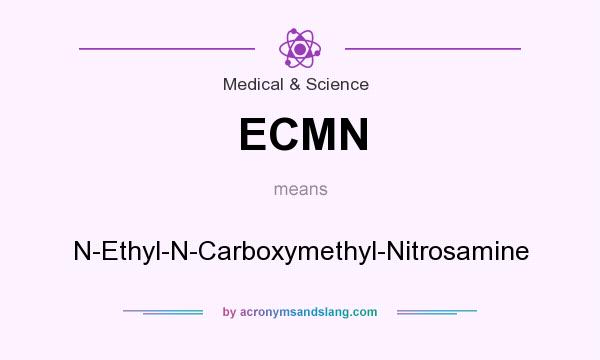 What does ECMN mean? It stands for N-Ethyl-N-Carboxymethyl-Nitrosamine