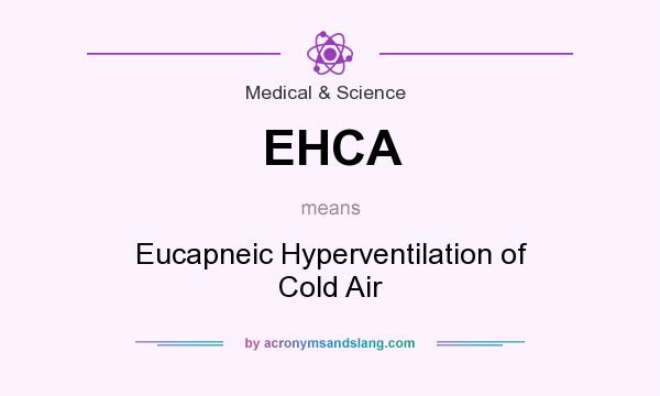 What does EHCA mean? It stands for Eucapneic Hyperventilation of Cold Air
