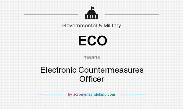 What does ECO mean? It stands for Electronic Countermeasures Officer