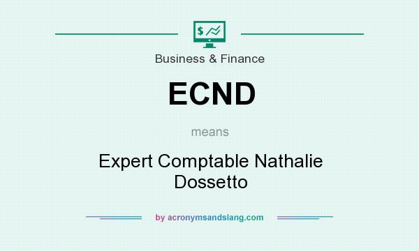 What does ECND mean? It stands for Expert Comptable Nathalie Dossetto