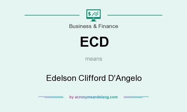What does ECD mean? It stands for Edelson Clifford D`Angelo