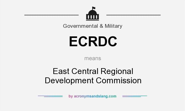 What does ECRDC mean? It stands for East Central Regional Development Commission