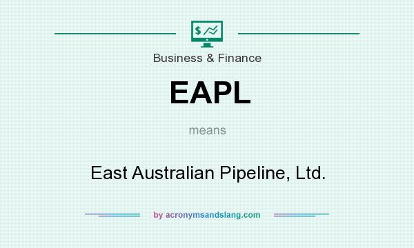 What does EAPL mean? It stands for East Australian Pipeline, Ltd.