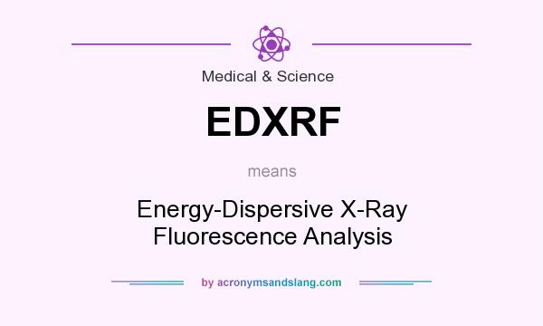 What does EDXRF mean? It stands for Energy-Dispersive X-Ray Fluorescence Analysis