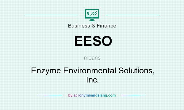 What does EESO mean? It stands for Enzyme Environmental Solutions, Inc.