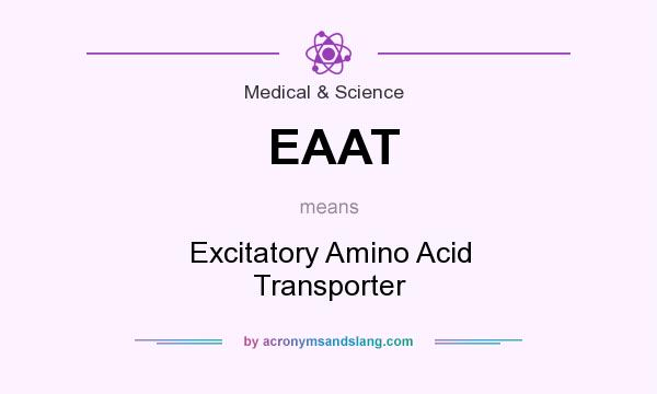 What does EAAT mean? It stands for Excitatory Amino Acid Transporter