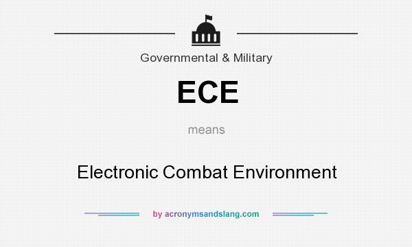 What does ECE mean? It stands for Electronic Combat Environment
