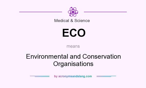 What does ECO mean? It stands for Environmental and Conservation Organisations