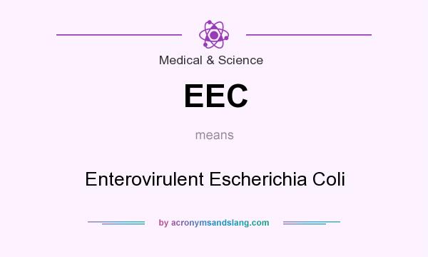 What does EEC mean? It stands for Enterovirulent Escherichia Coli