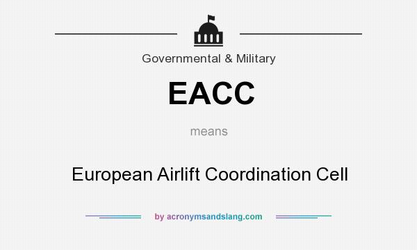 What does EACC mean? It stands for European Airlift Coordination Cell