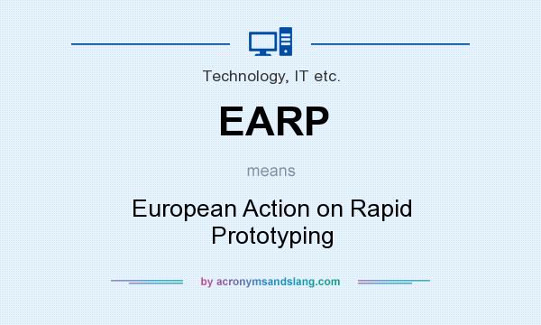 What does EARP mean? It stands for European Action on Rapid Prototyping