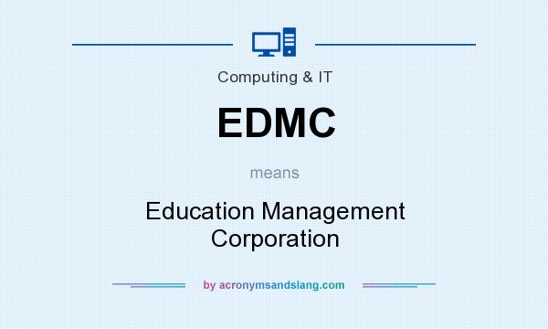What does EDMC mean? It stands for Education Management Corporation