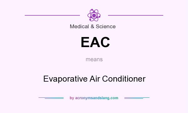 What does EAC mean? It stands for Evaporative Air Conditioner