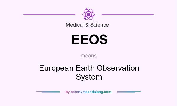 What does EEOS mean? It stands for European Earth Observation System
