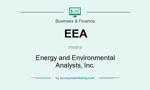 What does EEA mean? It stands for Energy and Environmental Analysts, Inc.
