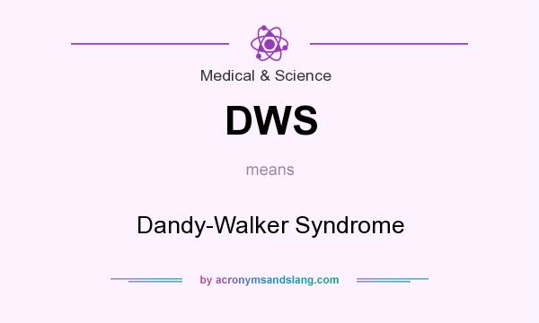 What does DWS mean? It stands for Dandy-Walker Syndrome