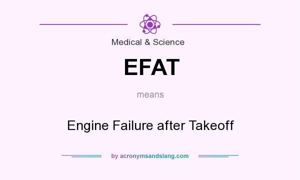 What does EFAT mean? It stands for Engine Failure after Takeoff