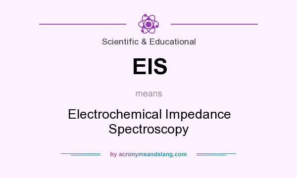 What does EIS mean? It stands for Electrochemical Impedance Spectroscopy