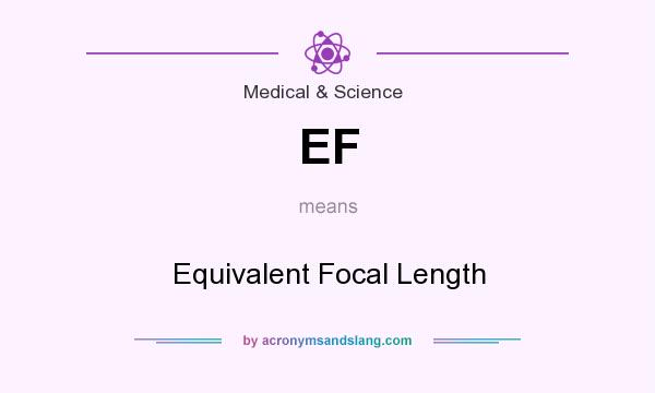 What does EF mean? It stands for Equivalent Focal Length
