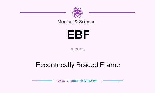 What does EBF mean? It stands for Eccentrically Braced Frame
