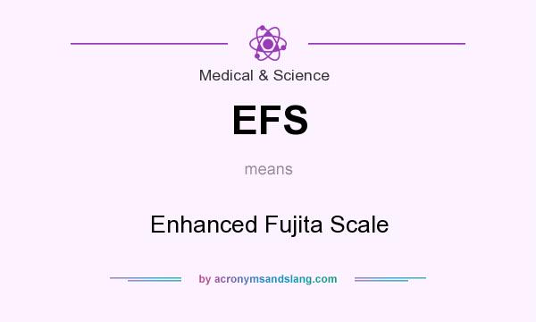 What does EFS mean? It stands for Enhanced Fujita Scale