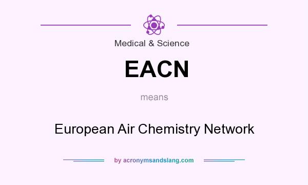 What does EACN mean? It stands for European Air Chemistry Network