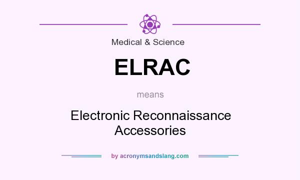 What does ELRAC mean? It stands for Electronic Reconnaissance Accessories