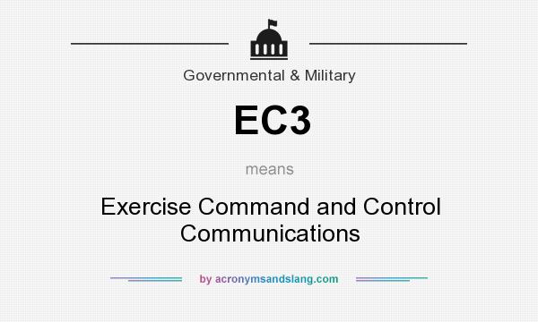 What does EC3 mean? It stands for Exercise Command and Control Communications