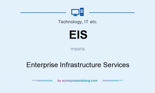 What does EIS mean? It stands for Enterprise Infrastructure Services