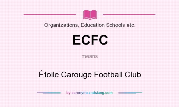 What does ECFC mean? It stands for Étoile Carouge Football Club