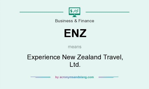 What does ENZ mean? It stands for Experience New Zealand Travel, Ltd.