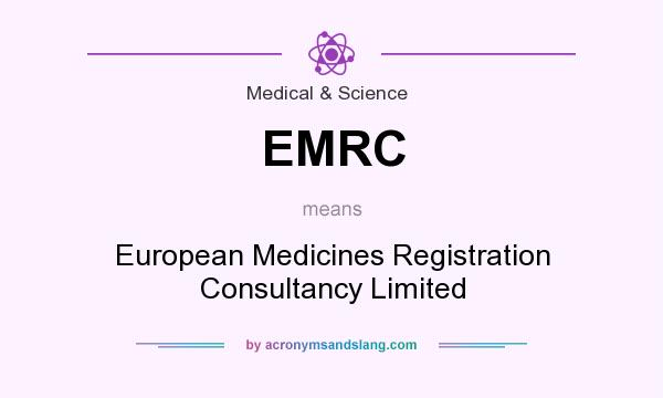 What does EMRC mean? It stands for European Medicines Registration Consultancy Limited