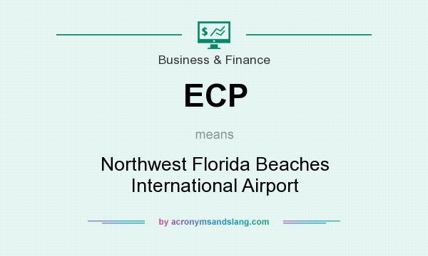 What does ECP mean? It stands for Northwest Florida Beaches International Airport