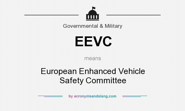 What does EEVC mean? It stands for European Enhanced Vehicle Safety Committee