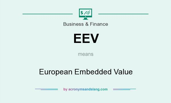 What does EEV mean? It stands for European Embedded Value