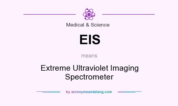 What does EIS mean? It stands for Extreme Ultraviolet Imaging Spectrometer