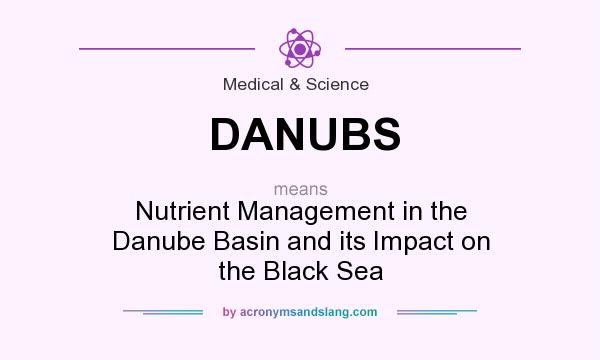 What does DANUBS mean? It stands for Nutrient Management in the Danube Basin and its Impact on the Black Sea