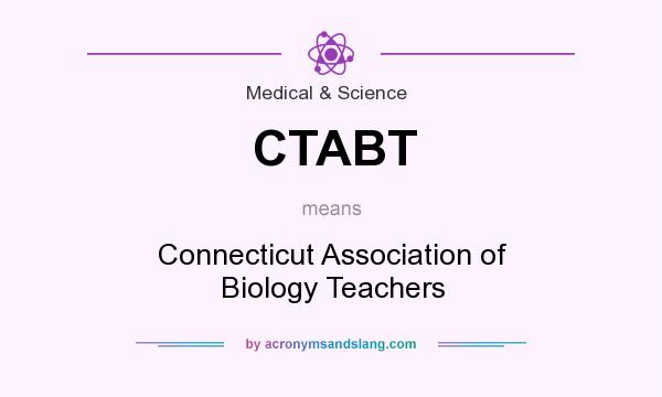 What does CTABT mean? It stands for Connecticut Association of Biology Teachers