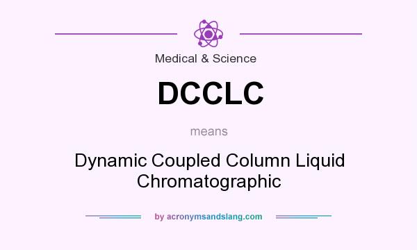What does DCCLC mean? It stands for Dynamic Coupled Column Liquid Chromatographic